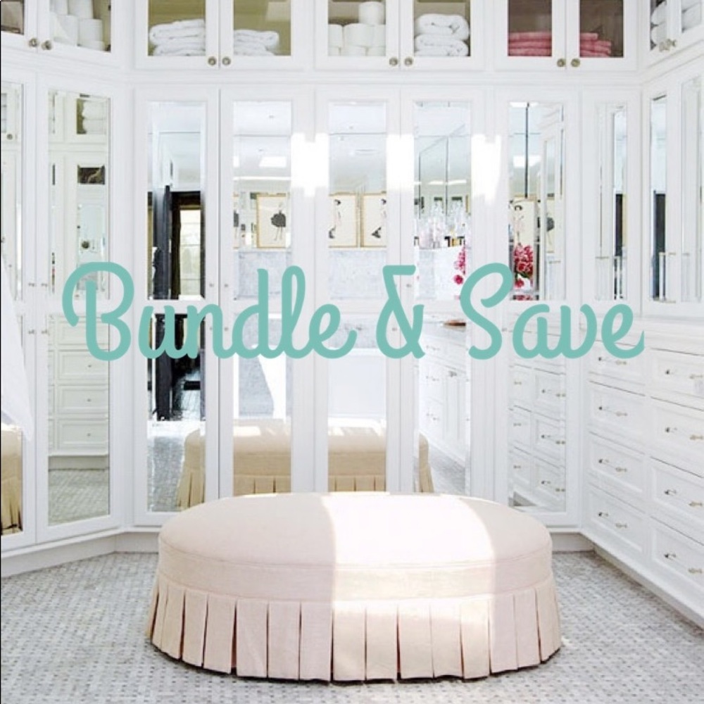 Save 15% when you bundle two or more items 💕